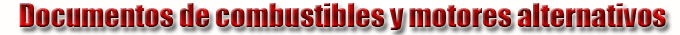Documentos de combustibles y motores alternativos
