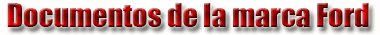 Documentos de la marca Ford
